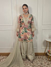 Zeenat Farshi Suit- Pure Chinon