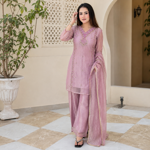 Dilbar RaaZ suit - Pure tissue