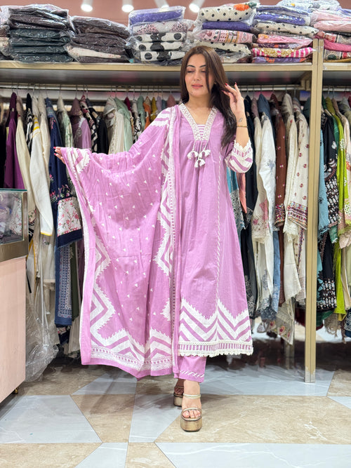 Gulbahar Suit Pure Cotton