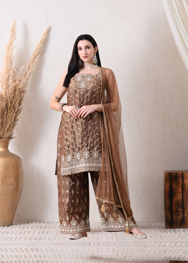 Rang - E - Naz sharara - Pure Tissue