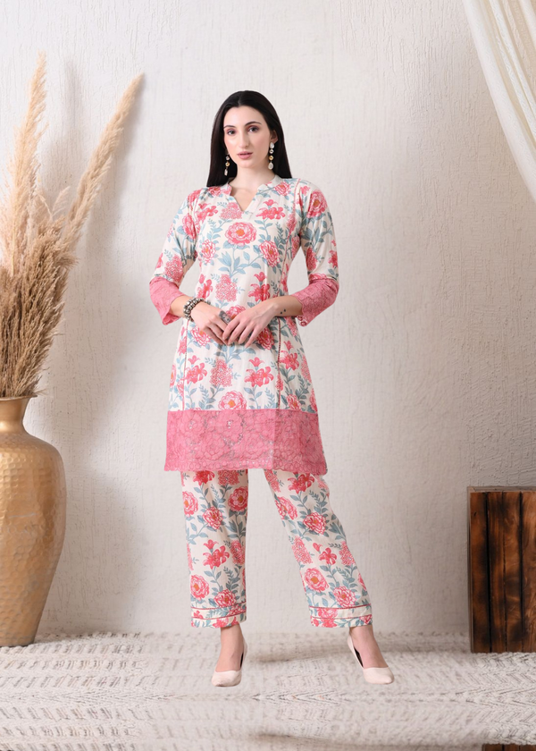 Lemon Luxe co ord set - Pure cotton