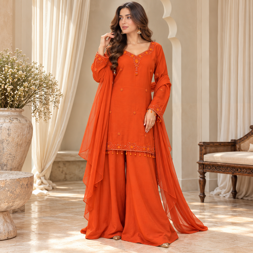 Apsara suit - Pure crepe