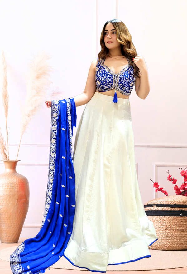 Lite Luxe Lehenga - Pure Crepe