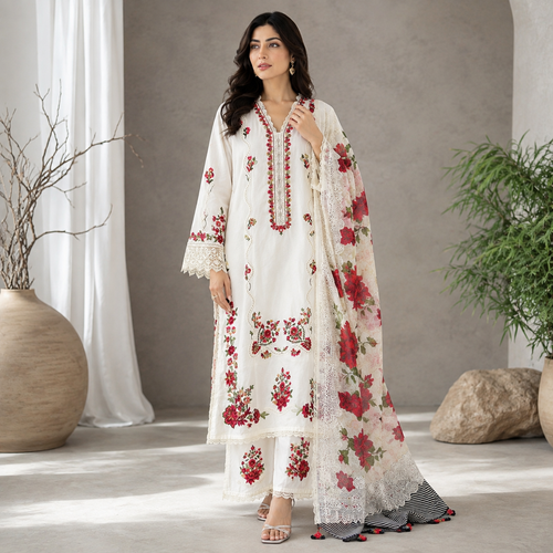 Gul-e-raunaq - Pure Cotton