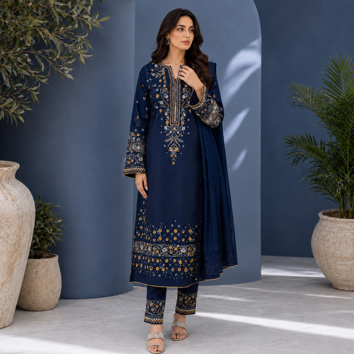 MEHERMA suit - Pure lawn cotton