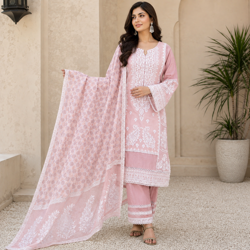 Roohi suit - Pure cotton