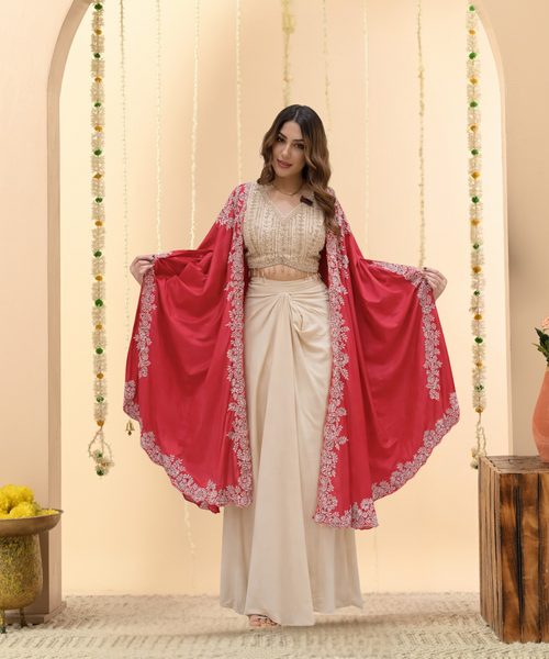 Saachi Indo western dress - Pure Georgette