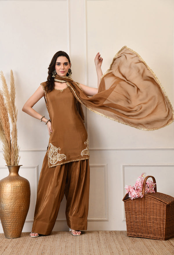 Heer Farshi- Pure Crepe