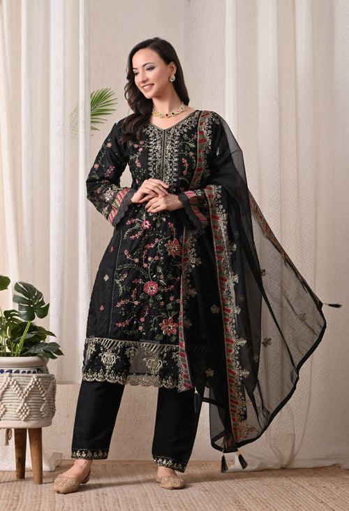 Noor-E-Shab - Pure Organza