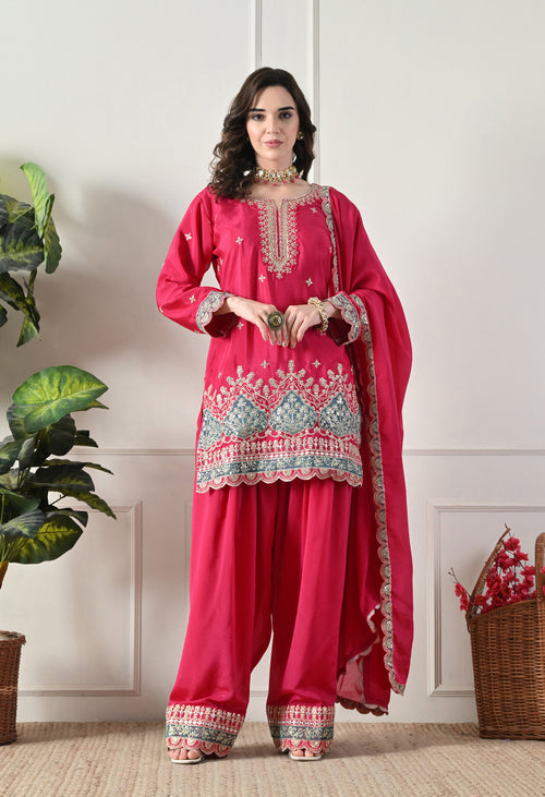 Radiant Royale Farshi - Pure Crepe