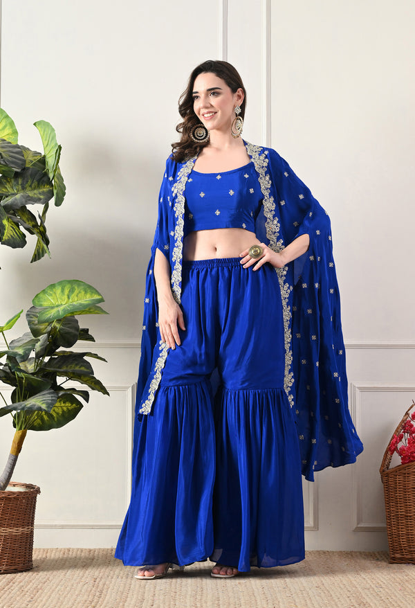 Modeaura Cape - Pure Georgette