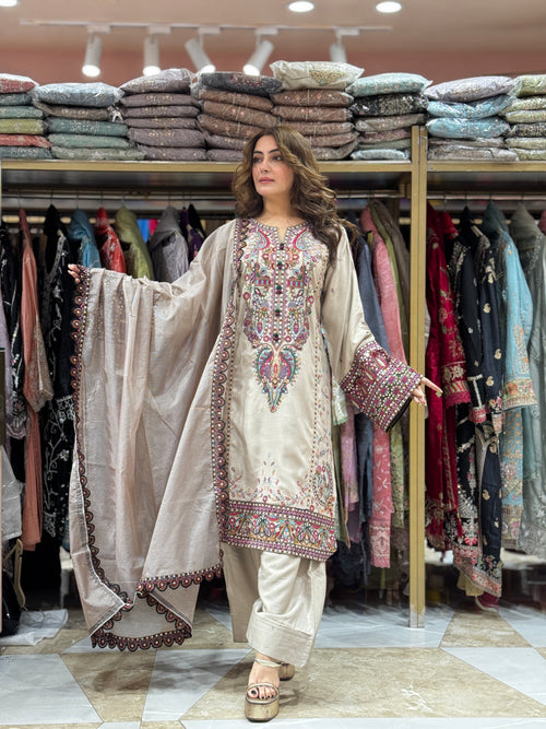 Noor-e-Ainaa farshi - Pure Cotton