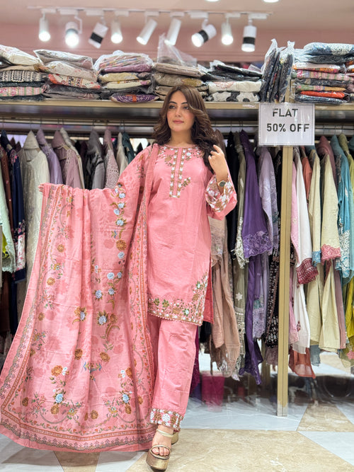 Vintage Flora suit - pure cotton