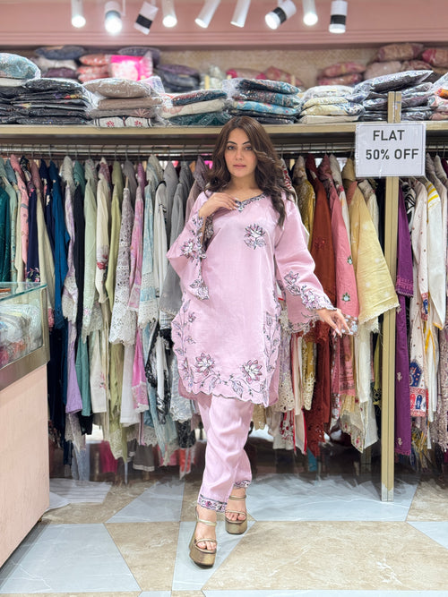 Moonblush co ord set - Pure cotton