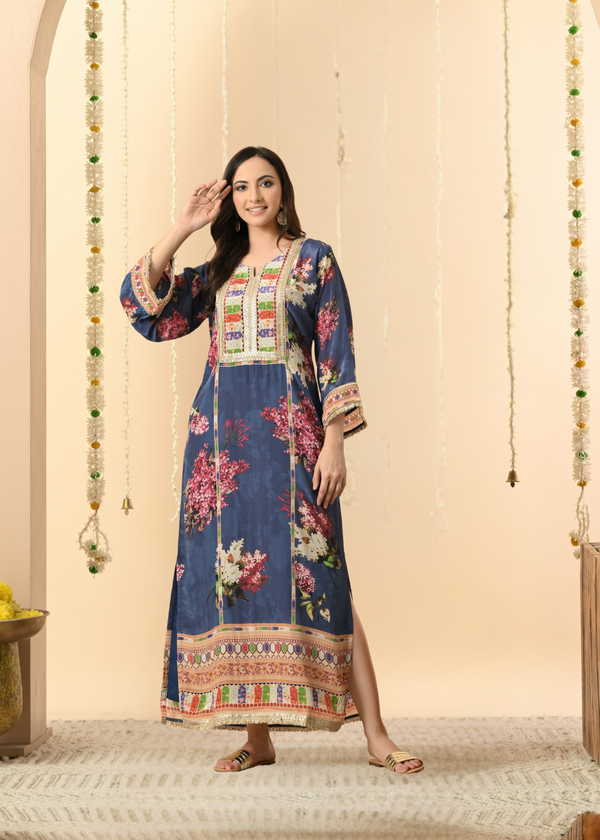 Naksh-o-Nigaar Dress - Pure Crepe