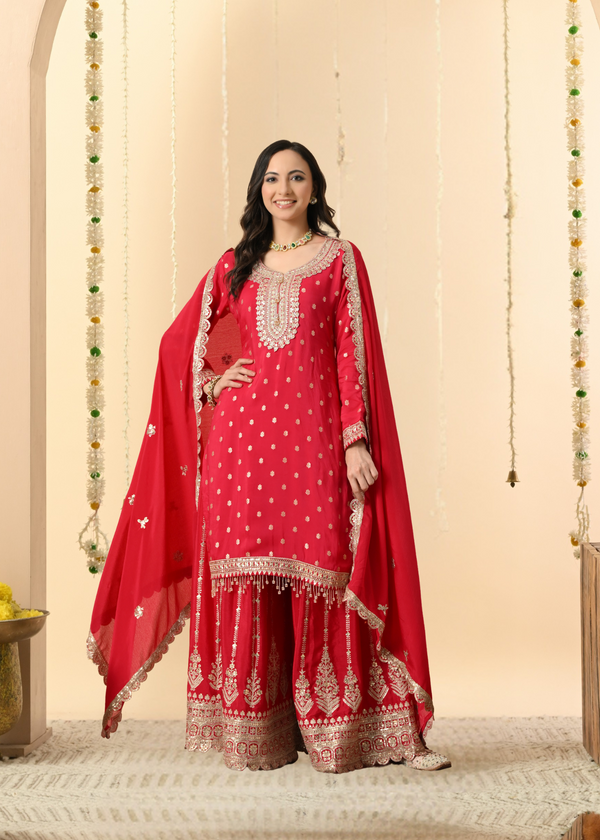 Rang - E - Gul Sharara - Pure Chinon