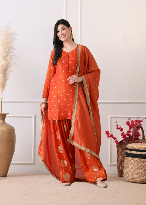 Banarasi-E-Rang Farshi - Pure Banarasi