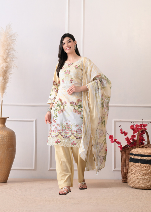 Silsila Suit - Pure Cotton