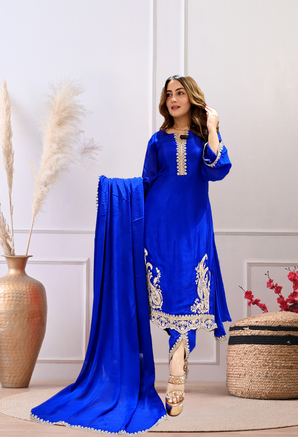 Zeenat-E-Jahan Suit - Pure Crepe
