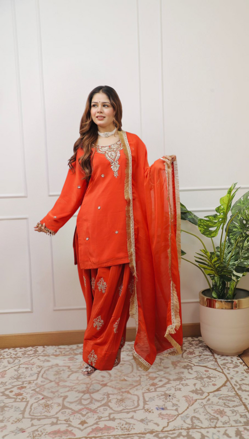 Nawaab Farshi - Pure Crepe