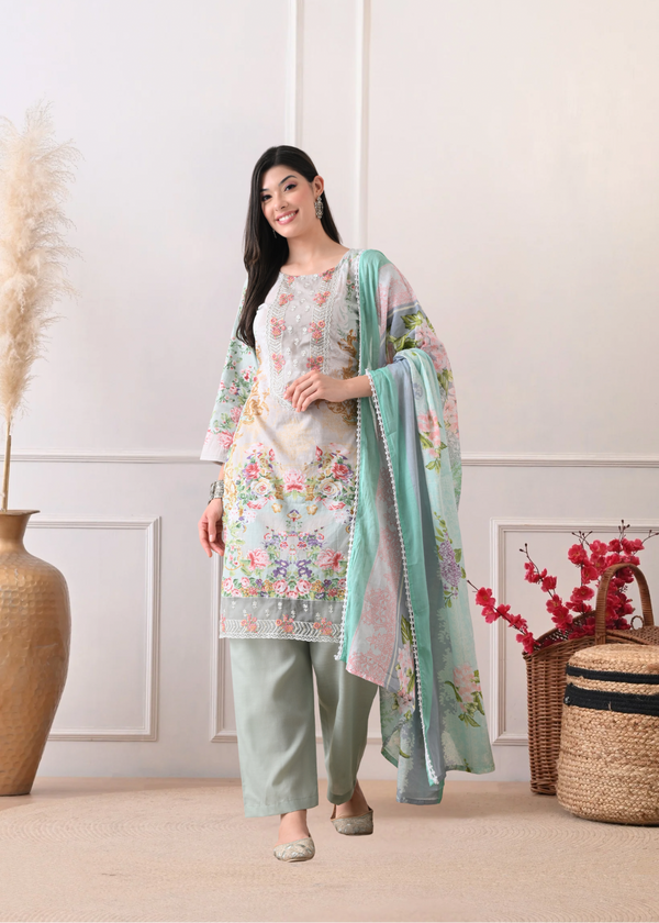 Gulnaar Suit - Pure Cotton