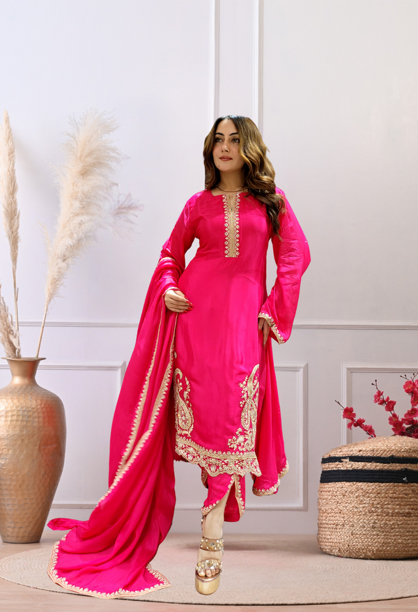 Zeenat-E-Jahan Suit - Pure Crepe