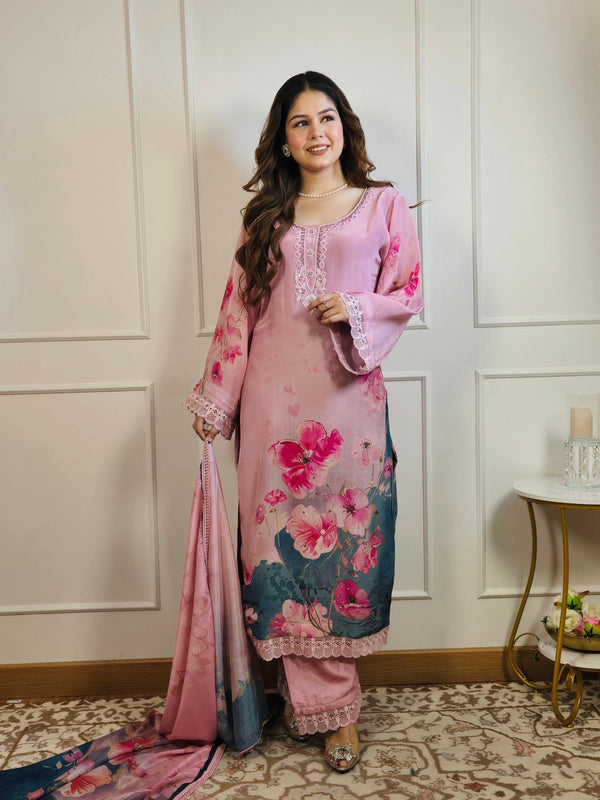 Nazneen suit - Pure Crepe