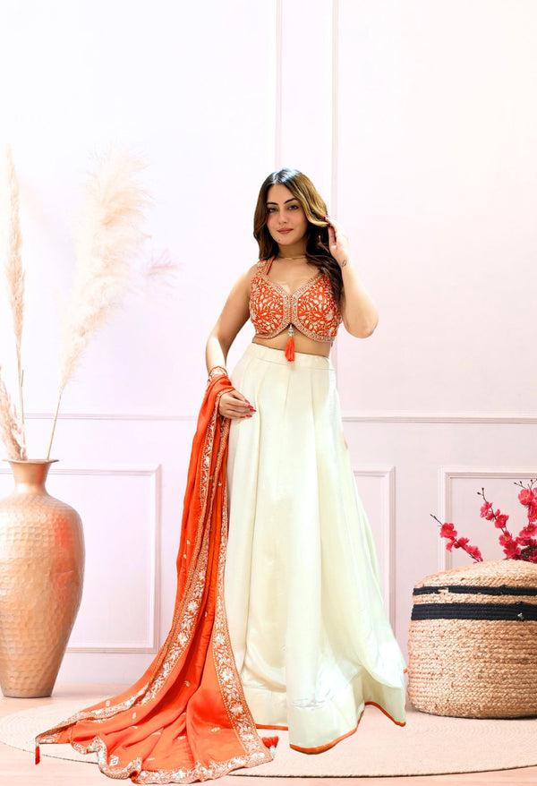 Lite Luxe Lehenga - Pure Crepe