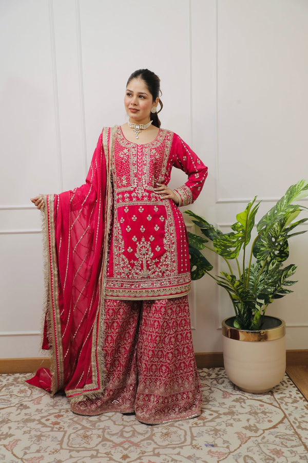 Mastani Sharara - Pure Georgette