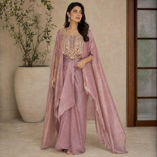 Rosewood grace indo western dress