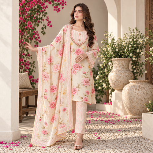 Lotus suit - Pure cotton