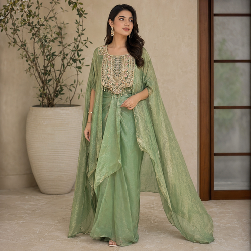Rosewood grace indo western dress