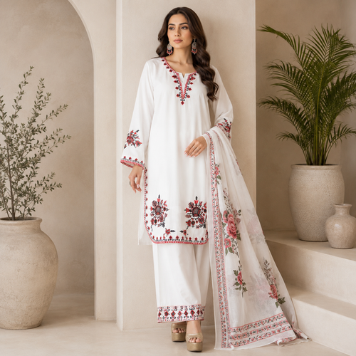 Black aura suit - Pure cotton