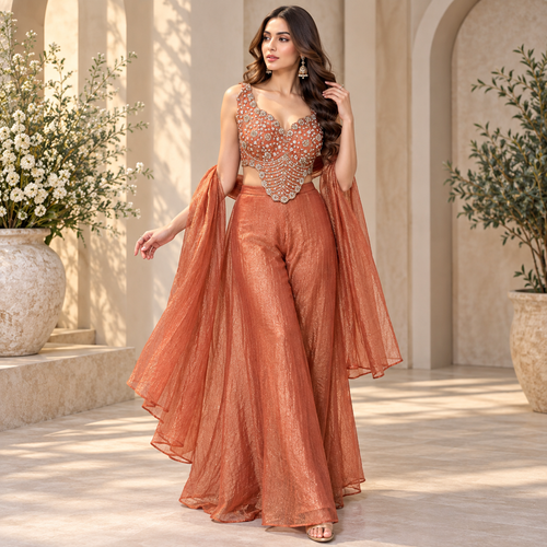 Aurelia luxe indo western dress
