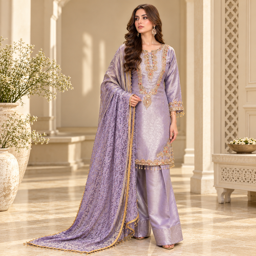 Gul-e-aab farshi - Pure tissue
