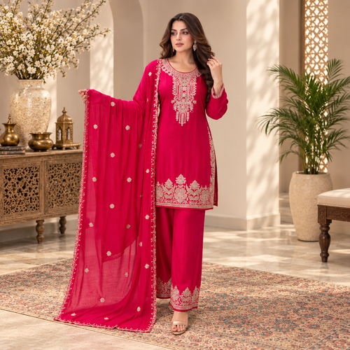 Rani noor suit - Pure Chinon