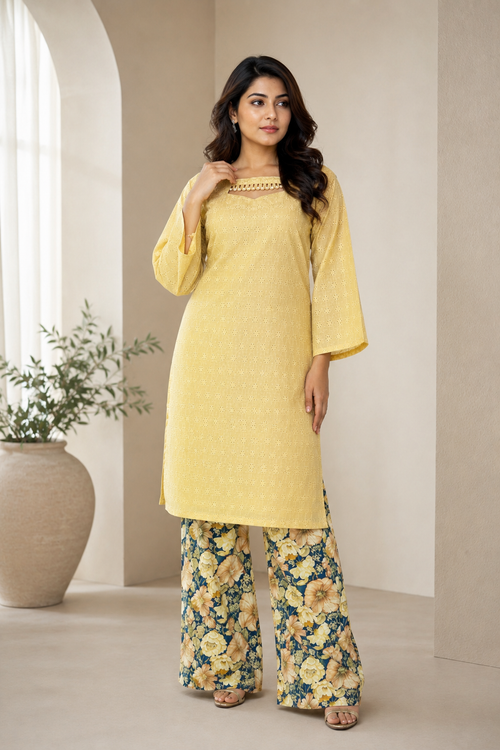 Noorni co ord set - Pure cotton