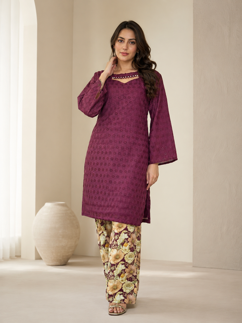Noorni co ord set - Pure cotton