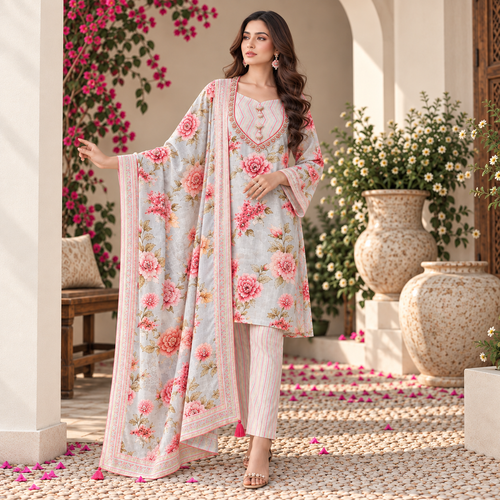 Lotus suit - Pure cotton