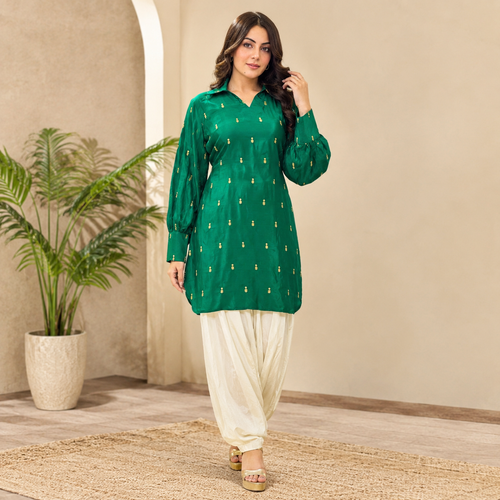 Green pop co ord set