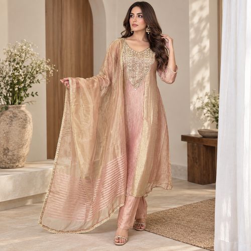 Shimmer luxe suit - Pure tissue