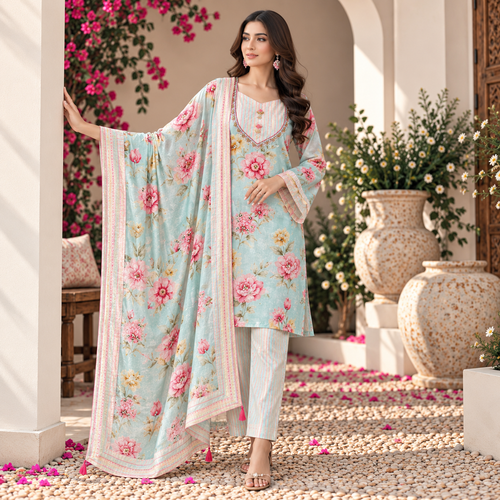 Lotus suit - Pure cotton
